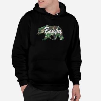 Bonpa Bearfunny Camping Summer Fathers Day Hoodie - Seseable