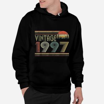 Born In 1997 Retro Vintage 24th Birthday Gifts Hoodie - Seseable