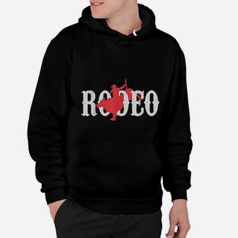 Bull Riding Rodeo Western Country Bull Rider Gift Hoodie - Seseable