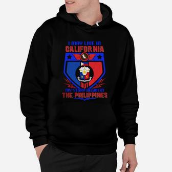 California The Philippines Hoodie - Seseable