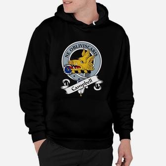 Campbell Clan Badge Scottish Clan Badges Hoodie - Seseable