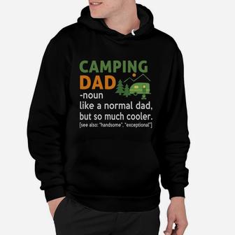 Camping Dad Definition Hoodie - Seseable
