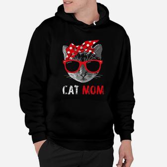 Cat Mom Cat Mother Cat Lover Cat Mommy Hoodie - Seseable