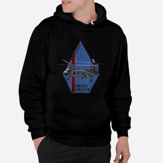 Ch 46 Seaknight Phrogs Phorever Military Helicopter Hoodie - Seseable