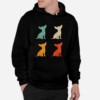 Chihuahua Gift For Dog Lover Retro Chihuahua Vintage Dog Hoodie - Seseable