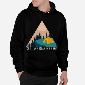 Chill And Relax In A Camp Weekend Camping Hoodie - Seseable