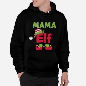 Christmas Mama Elf Christmas Gifts For Mom Hoodie - Seseable