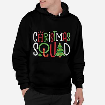 Christmas Squad Funny Xmas Tree Family Gift Hoodie - Seseable