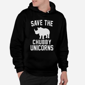 Chubby Unicorns Tshirt Hoodie - Seseable
