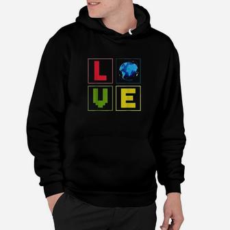 Climate Change Nature Lover Valentines Day Earth Day Hoodie - Seseable