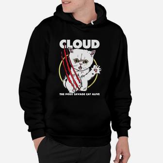 Cloud Cat T - Hoodie - Seseable