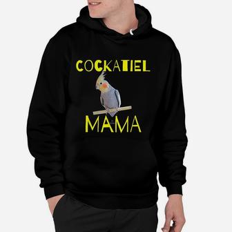 Cockatiel Mama Parrot Bird Lover Gift Hoodie - Seseable