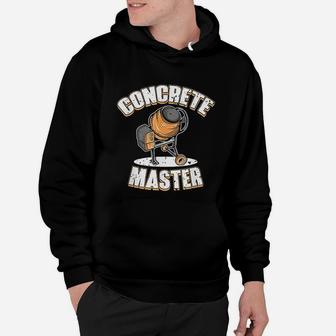 Concrete Finisher Concrete Master Cement Mixer Hoodie - Seseable