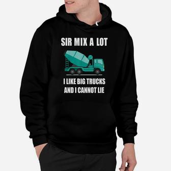 Concrete Mixer Cement Mixer Truck Driver Gift Hoodie - Seseable