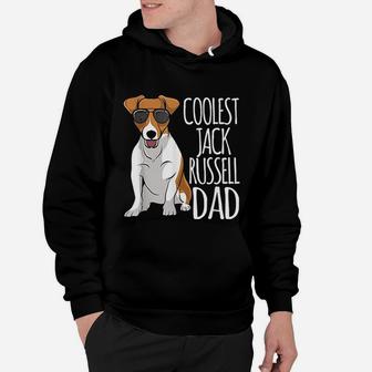 Coolest Jack Russel Dad Jack Russell Terrier Father Dog Hoodie - Seseable