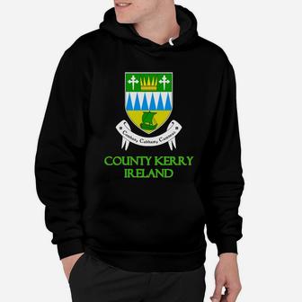 County Kerry, Ireland - Coat Of Arms Black Youth B06x9z2jq9 1 Hoodie - Seseable