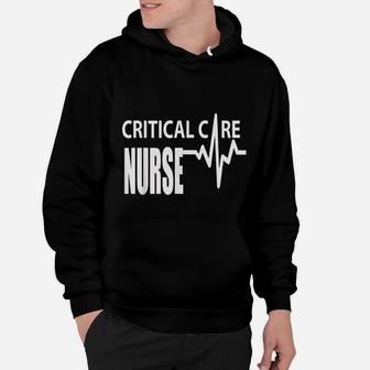 Critical Care Nurse Icu Intensive Care Nursing Hoodie - Seseable