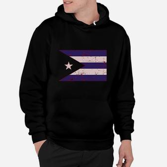 Cuba Flag Vintage Retro Cuban Hoodie - Seseable