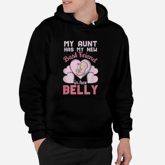 Cute Big Cousin Niece My Expecting Aunt Has My Best Friend Hoodie - Seseable