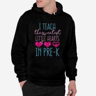 Cute Funny Saying Gift For Sweet Valentines Day Prek Teacher Hoodie - Seseable