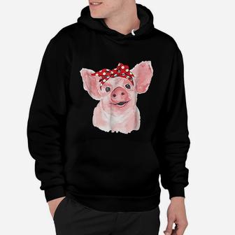 Cute Pig For Girl And Women Pig Lover Gifts Hoodie - Seseable