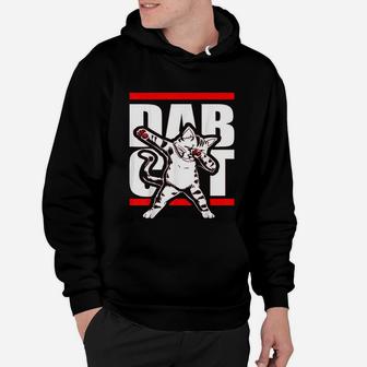 Dab Cat Funny Dabbing Cat Dab Dance Hoodie - Seseable