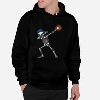 Dabbing Skeleton Baseball T-shirt Dab Hip Hop Skull Gift Hoodie - Seseable