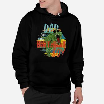 Dad Birthday Boy T Rex Dinosaur Matching Family Hoodie - Seseable
