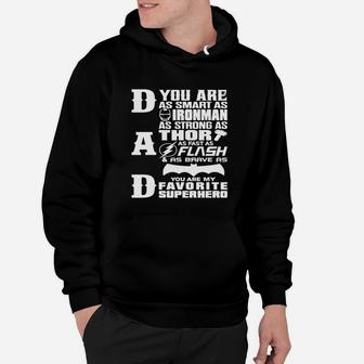 Dad - Superhero - Dad Gifts For Fathers Day Hoodie - Seseable