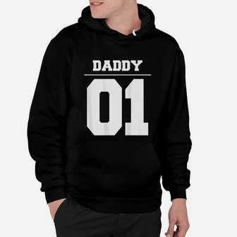 Daddy 01 Fathers Day Gift Idea Daddy Daughter Matching Hoodie - Seseable