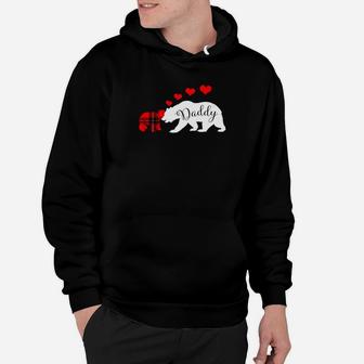 Daddy Bear Valentines Day Fathers Day Dad Gift Hoodie - Seseable