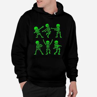 Dancing Skeletons Dance Challenge Girl Boys Kids Halloween Hoodie - Seseable