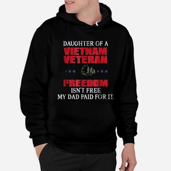 Daughter Of A Vietnam Veteran Proud Army Veteran Hoodie - Seseable