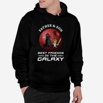 Death Star Father And Son Best Friends In The Galaxy Hoodie - Seseable