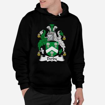Derby Family Crest / Coat Of Arms British Family Crests Hoodie - Seseable