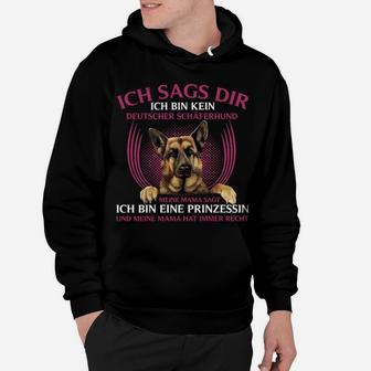 Deutscher Schäferhund Prinzessin Hoodie - Seseable