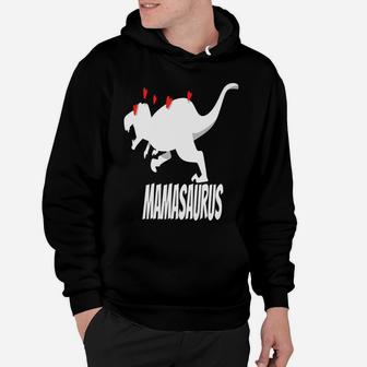 Dinosaur Mama Saurus, birthday gifts for mom, mother's day gifts, mom gifts Hoodie - Seseable