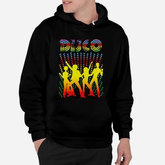 Disco T-shirt - Vintage Style Dancing Retro Disco Shirt Hoodie - Seseable