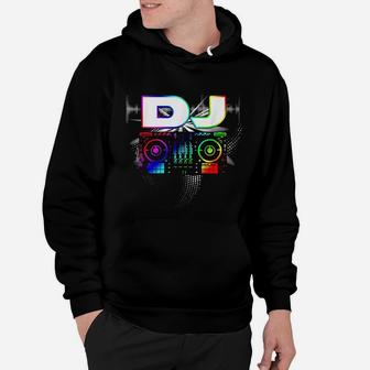 Dj Music Lover Music Player Sound Cool Funny Hoodie - Seseable