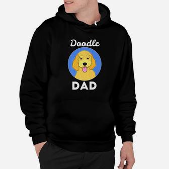 Doodle Dad Goldendoodle Dog Papa Puppy Cute Hoodie - Seseable