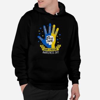 Down Syndrome Mom Awareness Hoodie - Seseable