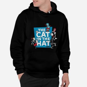 Dr Seuss The Cat In The Hat Characters Hoodie - Seseable