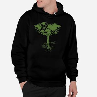 Earth Tree Climate Change Ecology Environment Global Warming Green Tree Nature Hoodie - Seseable