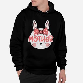 Easter Bunny Mother Pink Easter Sunday Hoodie - Seseable