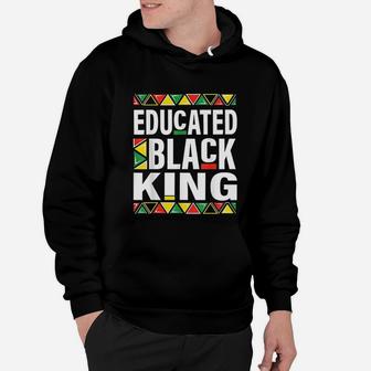 Educated Black King History Month Pride Men Women Kids Boys Hoodie - Seseable