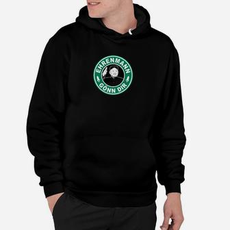 Ehrenmann Logo Hoodie Schwarz, Stilvolles Herrenmode - Seseable