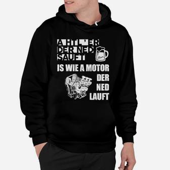 Ein Htler Der Ned Sauft Ist Hoodie - Seseable