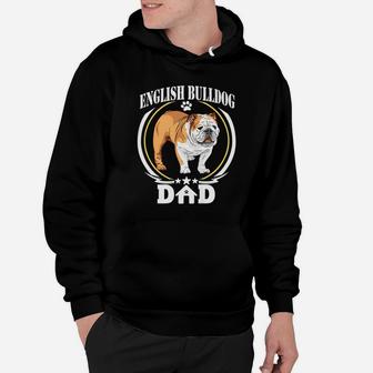 English Bulldog Dad Hoodie - Seseable