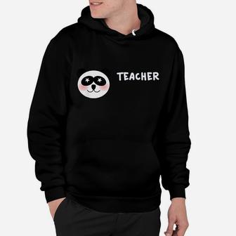 Esl Teacher Panda Online English Students Hoodie - Seseable