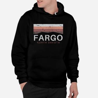 Fargo North Dakota T Shirt Vintage Nd Distressed Hoodie - Seseable